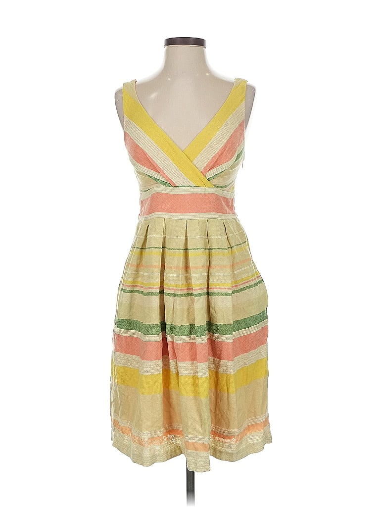 Click to view more detailed imagery on our partner's website Pre-owned Eva Franco Cocktail Dress In Yellow