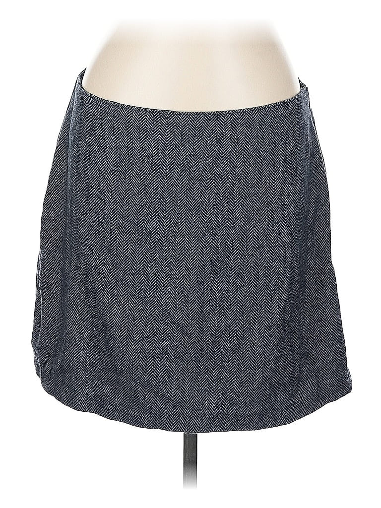 Pre-owned Abercrombie & Fitch Casual Skirt In Gray