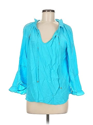 Alice & Trixie 3/4 Sleeve Silk Top (view 1)