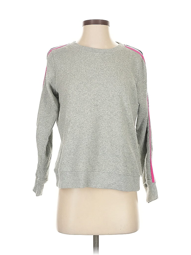 Pre-owned J.crew Factory Store Pullover Sweater In Gray