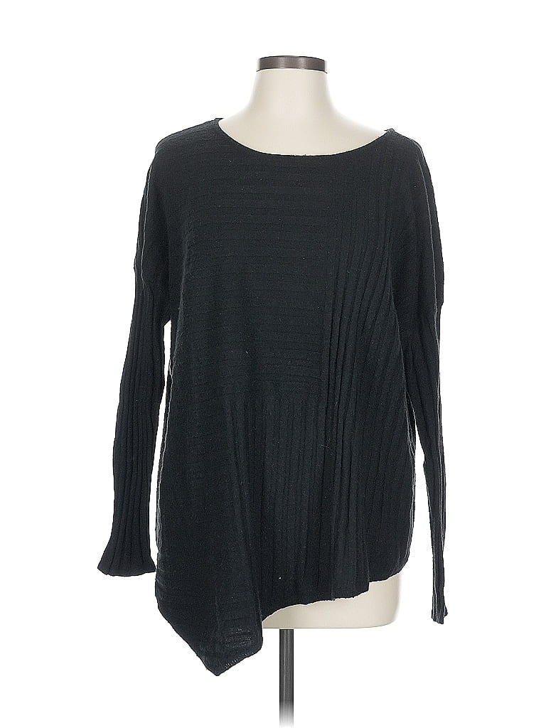 Pre-owned Inc International Concepts Pullover Sweater In Black