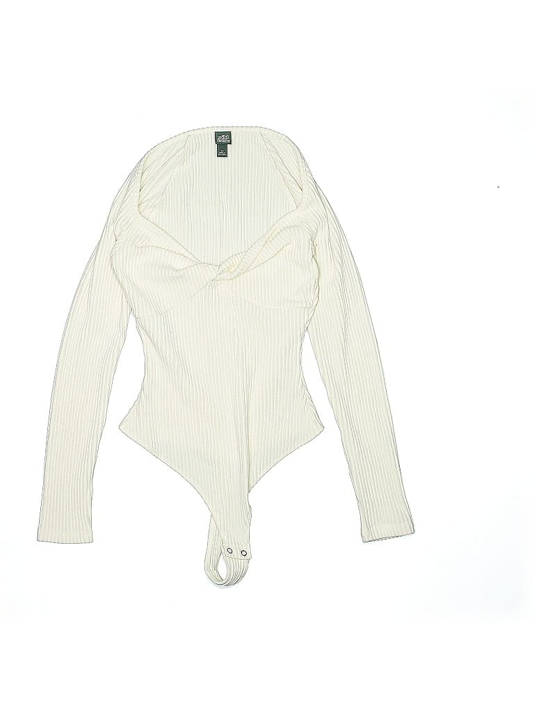 Pre-owned Wild Fable Bodysuit In White