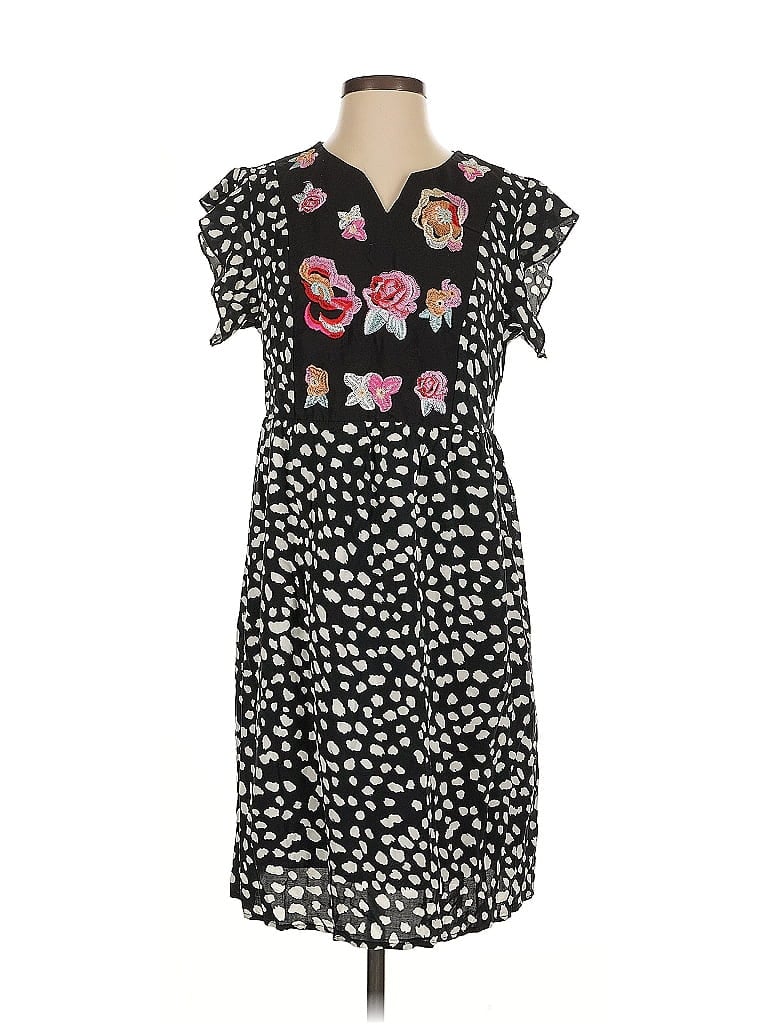 Pre-owned Kirundo Casual Dress In Black