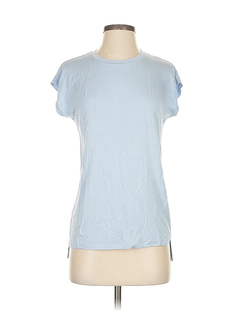 Pre-owned Three Dots Active T-shirt In Blue