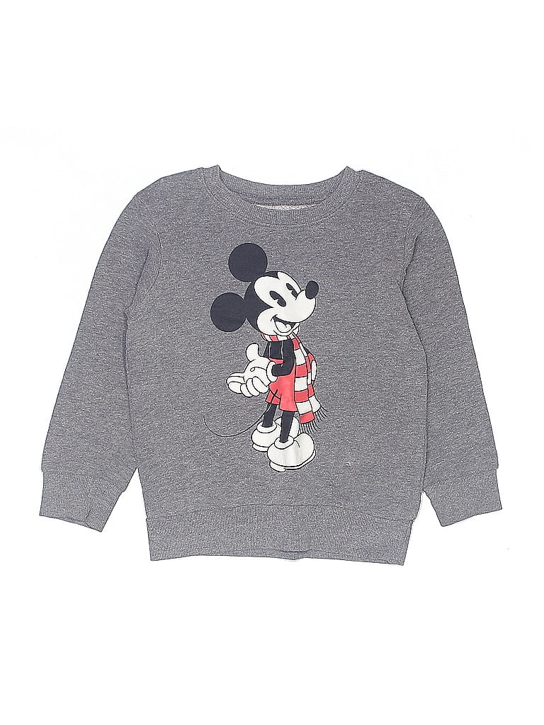 Click to view more detailed imagery on our partner's website Pre-owned Disney Kids' Sweatshirt In Gray