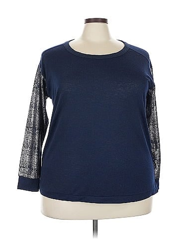 Lane Bryant Outlet 3/4 Sleeve Top (view 1)