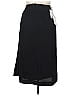 Iris & Ink 100% Polyester Solid Black Formal Skirt Size 14 - photo 2