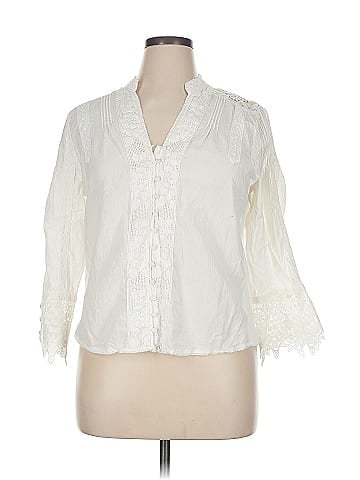 Soft Surroundings 3/4 Sleeve Blouse (view 1)