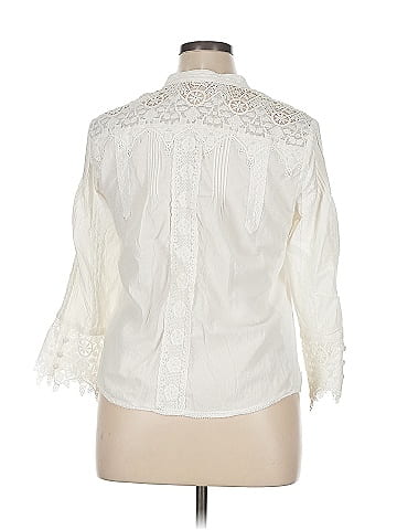 Soft Surroundings 3/4 Sleeve Blouse (view 2)