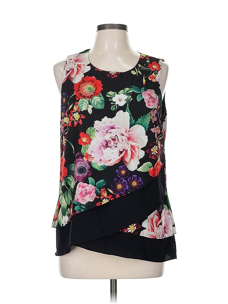 Click to view more detailed imagery on our partner's website Pre-owned New York And Company Sleeveless Blouse In Black