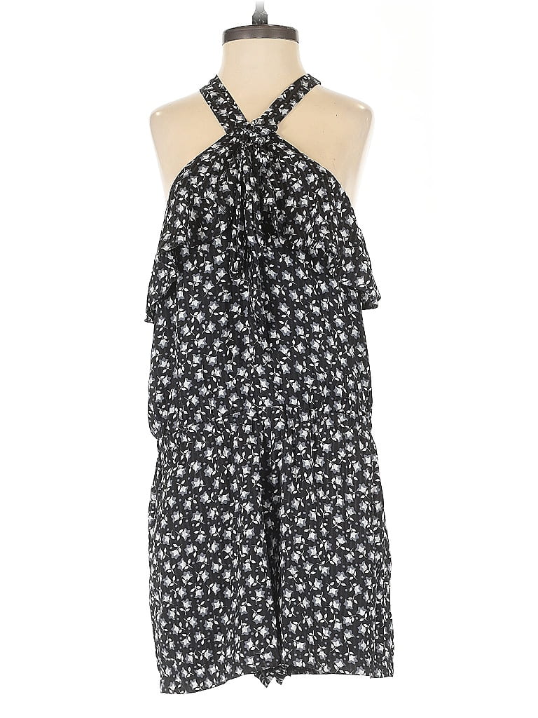 Pre-owned Ann Taylor Loft Romper In Black