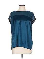 Hem & Thread Short Sleeve Blouse