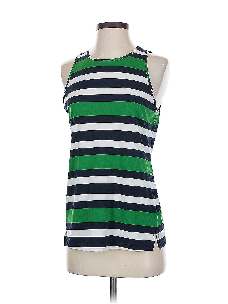 Pre-owned Banana Republic Sleeveless T-shirt In Green
