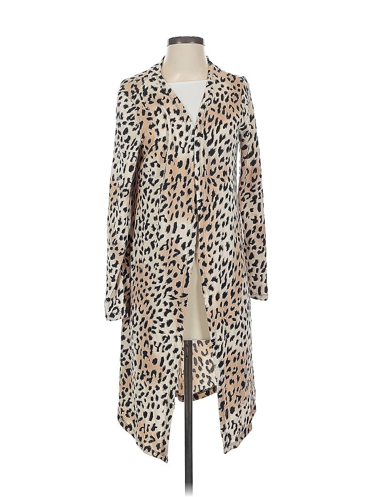 Pre-owned Unbranded Kimono In Brown