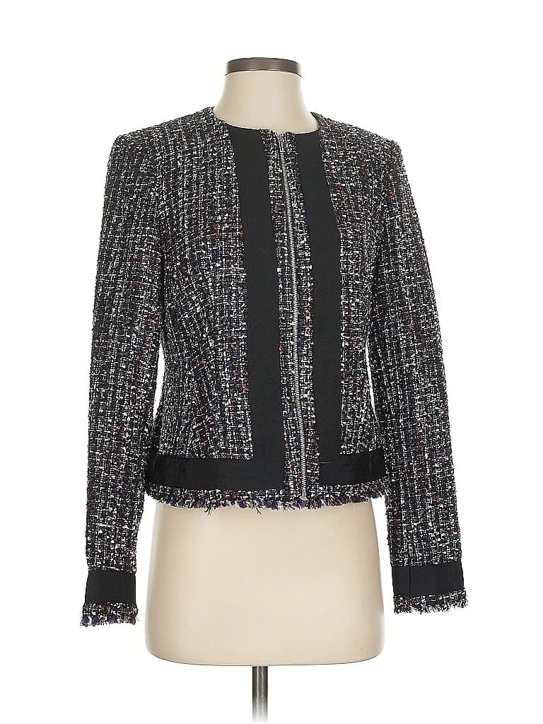 Pre-owned Calvin Klein Cardigan Sweater In Black