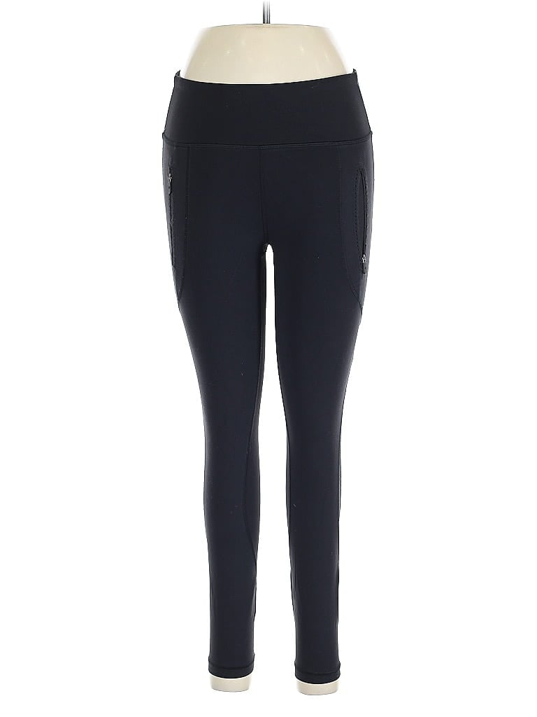 Pre-owned Lululemon Athletica Active Pants In Black