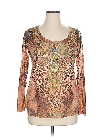 One World 3/4 Sleeve Top (view 1)