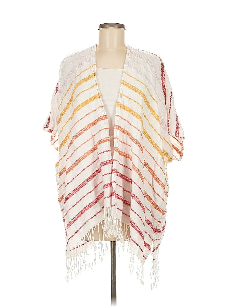 Pre-owned Aerie Poncho In White