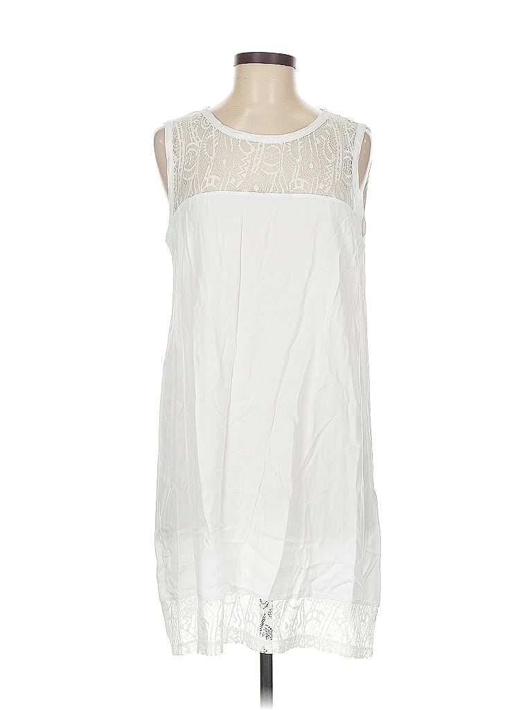 Pre-owned Blanc Du Nil Casual Dress In White