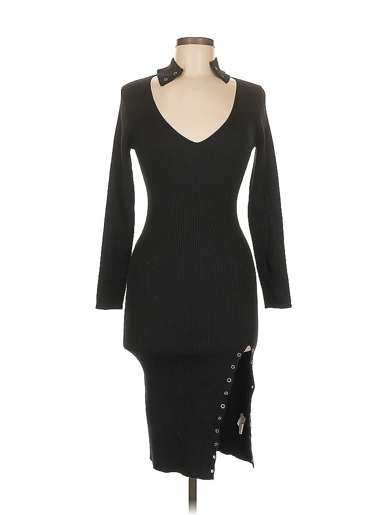 Pre-owned Assorted Brands Cocktail Dress In Black