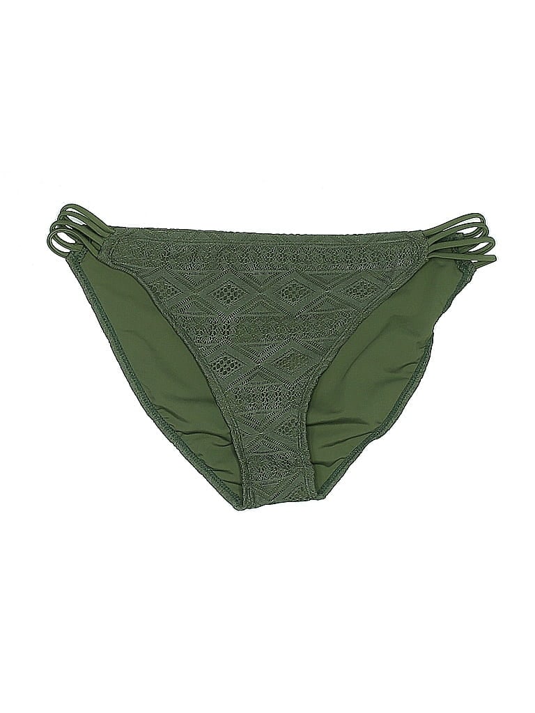 Pre-owned Hula Honey Swimsuit Bottoms In Green
