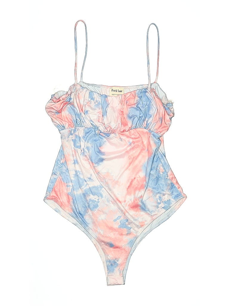 Pre-owned Peach Love Bodysuit In Pink