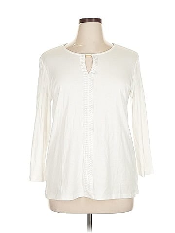 Jones New York Long Sleeve Henley (view 1)
