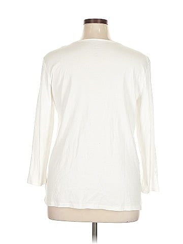 Jones New York Long Sleeve Henley (view 2)