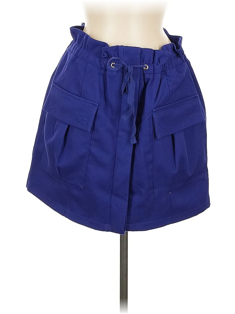 Pre-owned Lovers & Friends Casual Skirt In Blue
