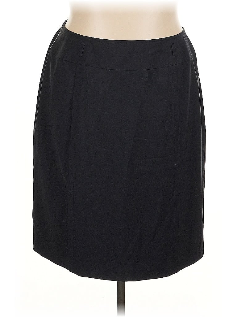 Pre-owned Talbots Formal Skirt In Black