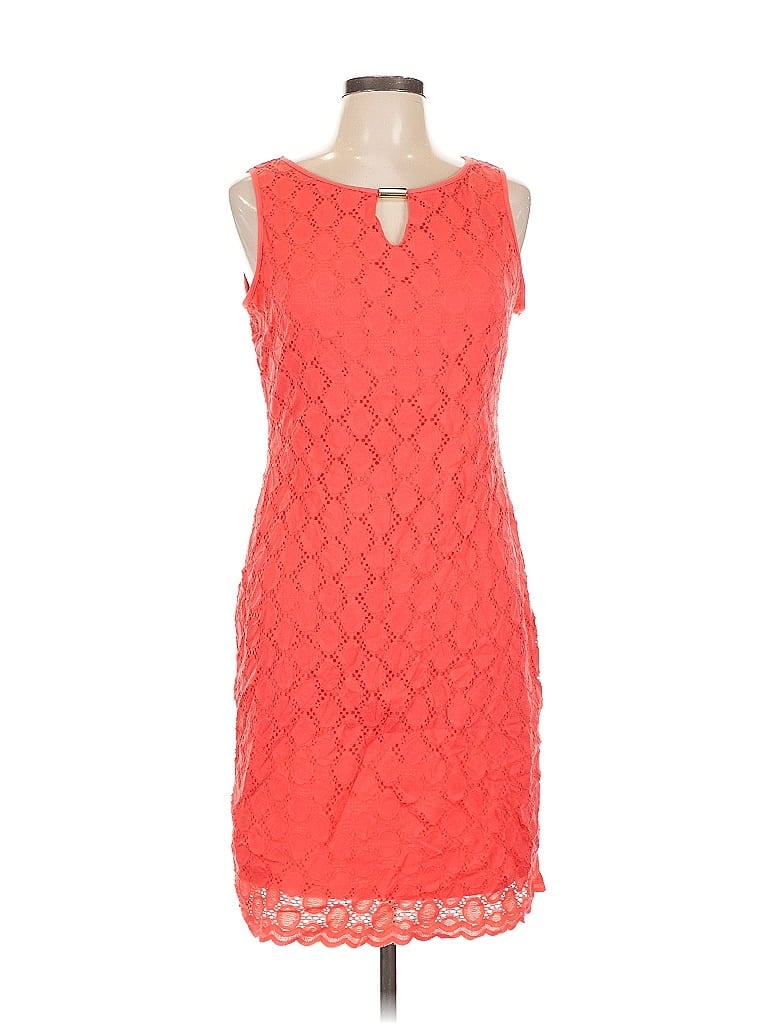 Pre-owned Ronni Nicole Cocktail Dress In Orange