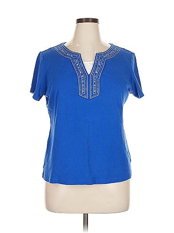 Karen Scott Short Sleeve Top (view 1)