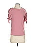 Ann Taylor Pink Short Sleeve Top Size XXS - photo 1