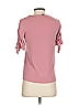 Ann Taylor Pink Short Sleeve Top Size XXS - photo 2