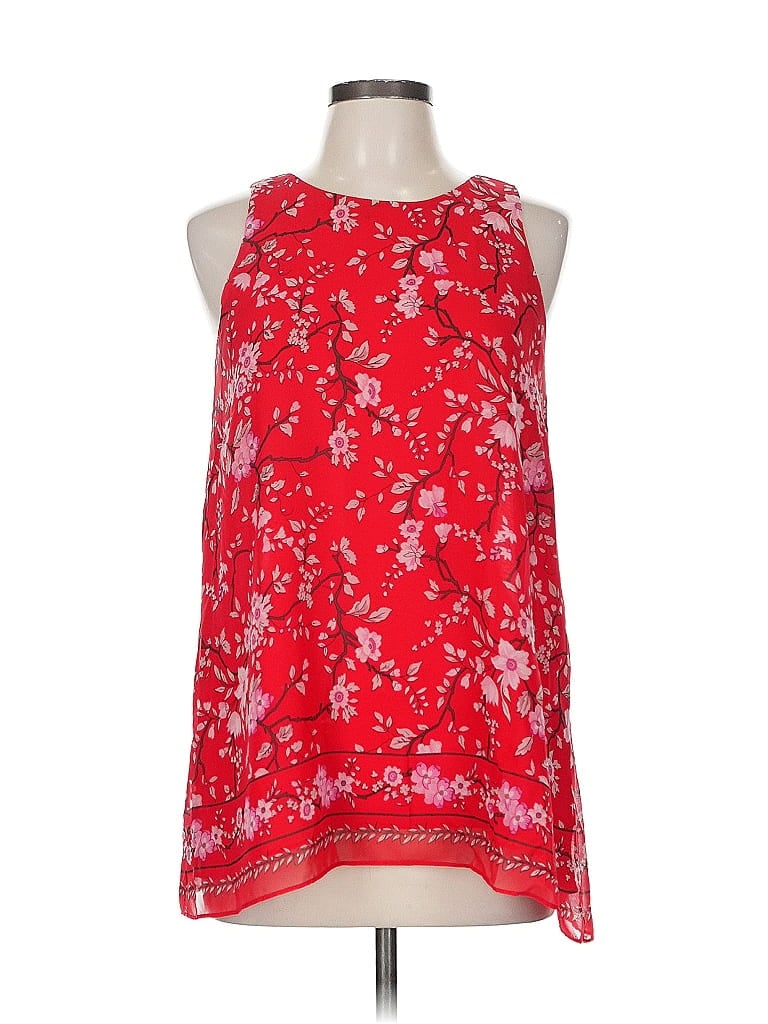 MAX STUDIO Pre-owned Sleeveless Blouse In Red