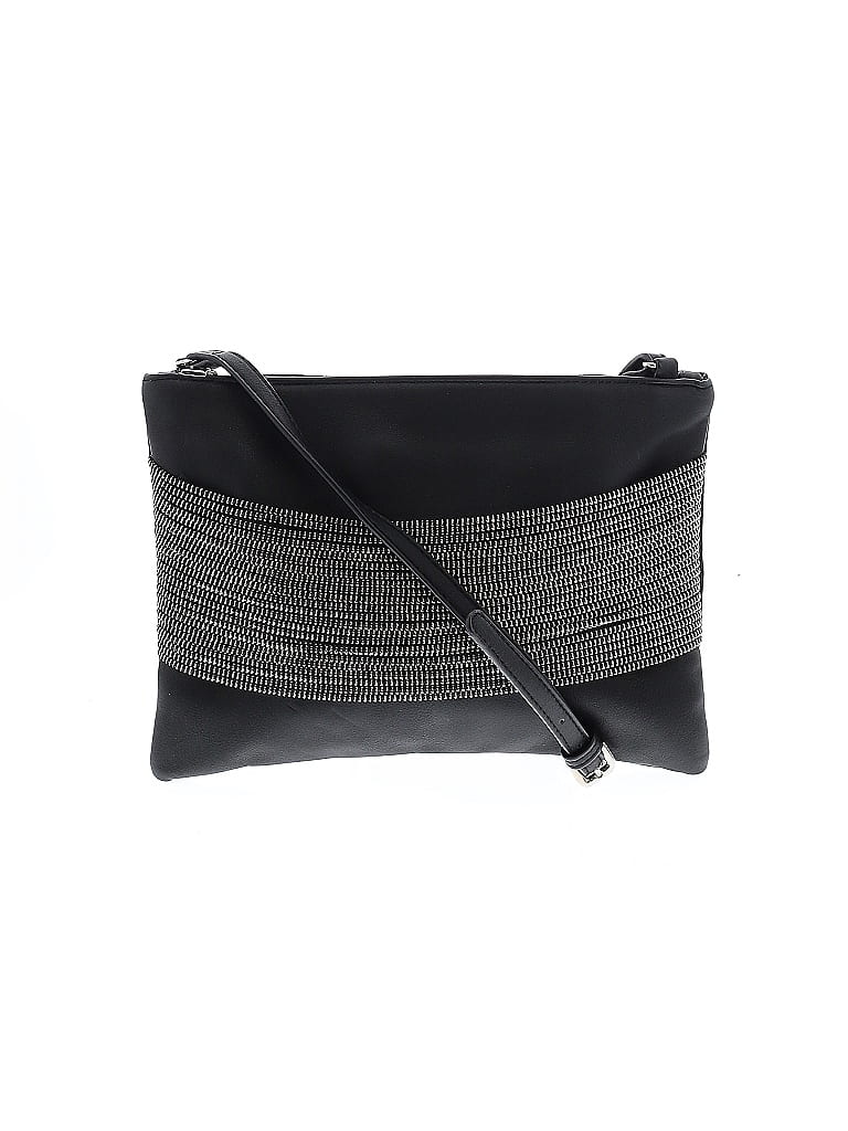 Pre-owned Sr Squared By Sondra Roberts Crossbody Bag In Black