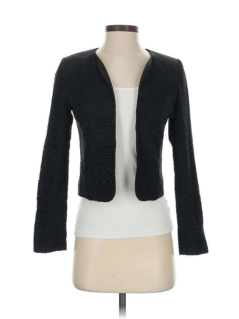 Pre-owned Elodie Blazer Jacket In Black