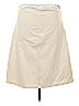 Zara Solid Ivory Blue Casual Skirt Size XL - photo 1