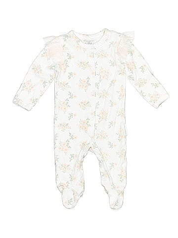 Shabby Chic Long Sleeve Onesie (view 1)