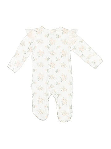 Shabby Chic Long Sleeve Onesie (view 2)