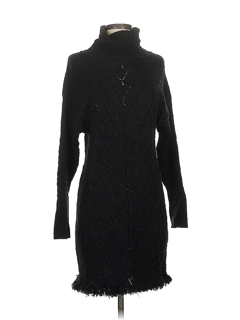 Pre-owned Pink Lily Casual Dress In Black