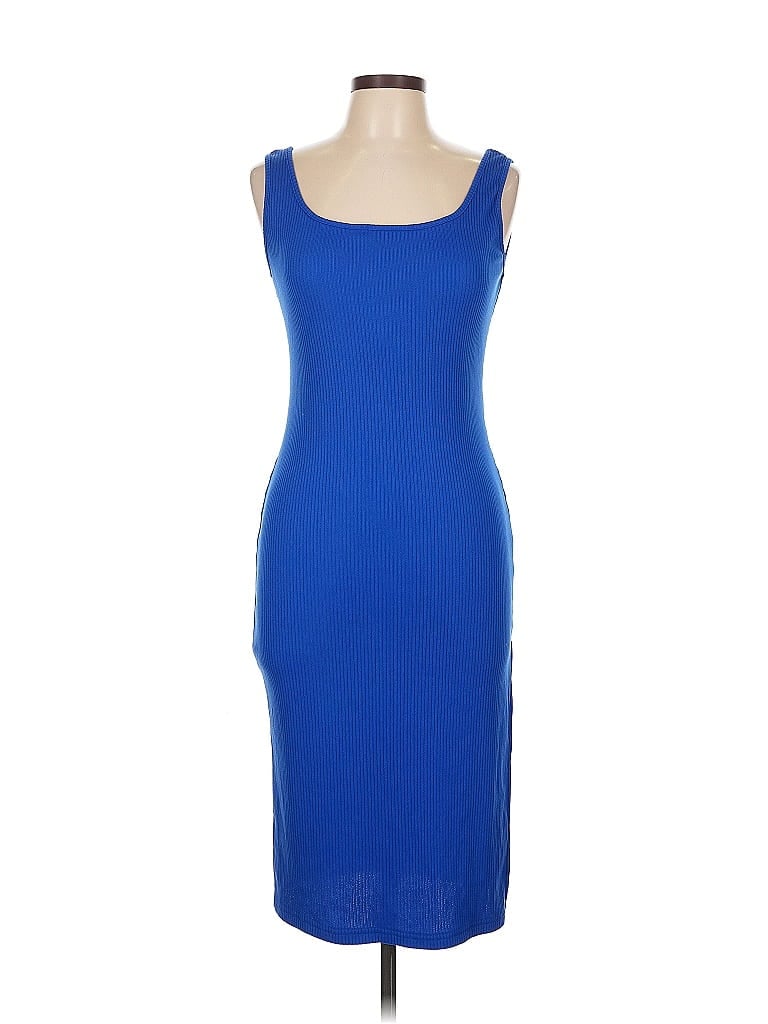 Pre-owned Shein Cocktail Dress In Blue