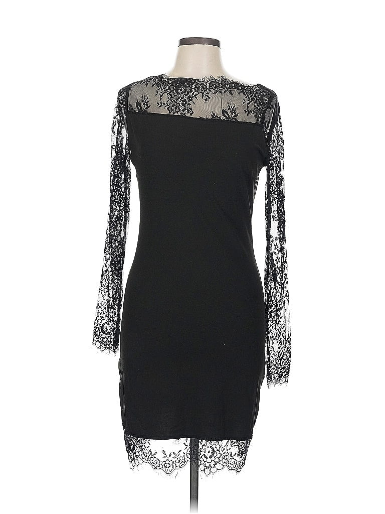 SHEIN Pre-owned Cocktail Dress In Black