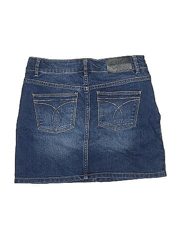 CALVIN KLEIN JEANS Denim Skirt (view 2)