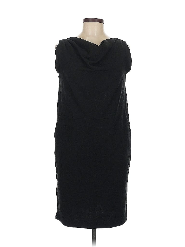 Pre-owned Gap Cocktail Dress In Black