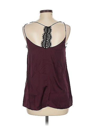 Armani Exchange Sleeveless Silk Top (view 2)