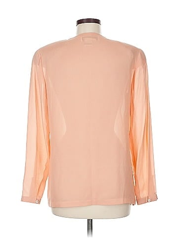 Carlisle Long Sleeve Silk Top (view 2)