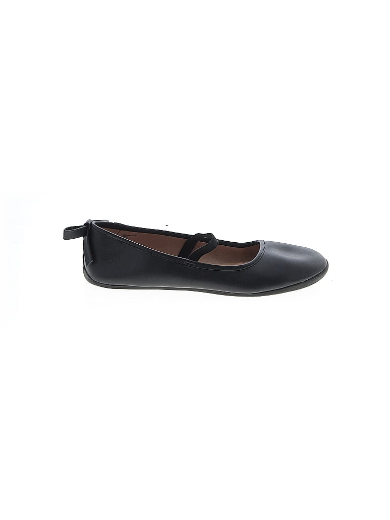 Pre-owned Wonder Nation Kids' Dress Shoes In Black