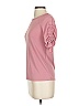 Ann Taylor Pink Short Sleeve Top Size XXS - photo 5