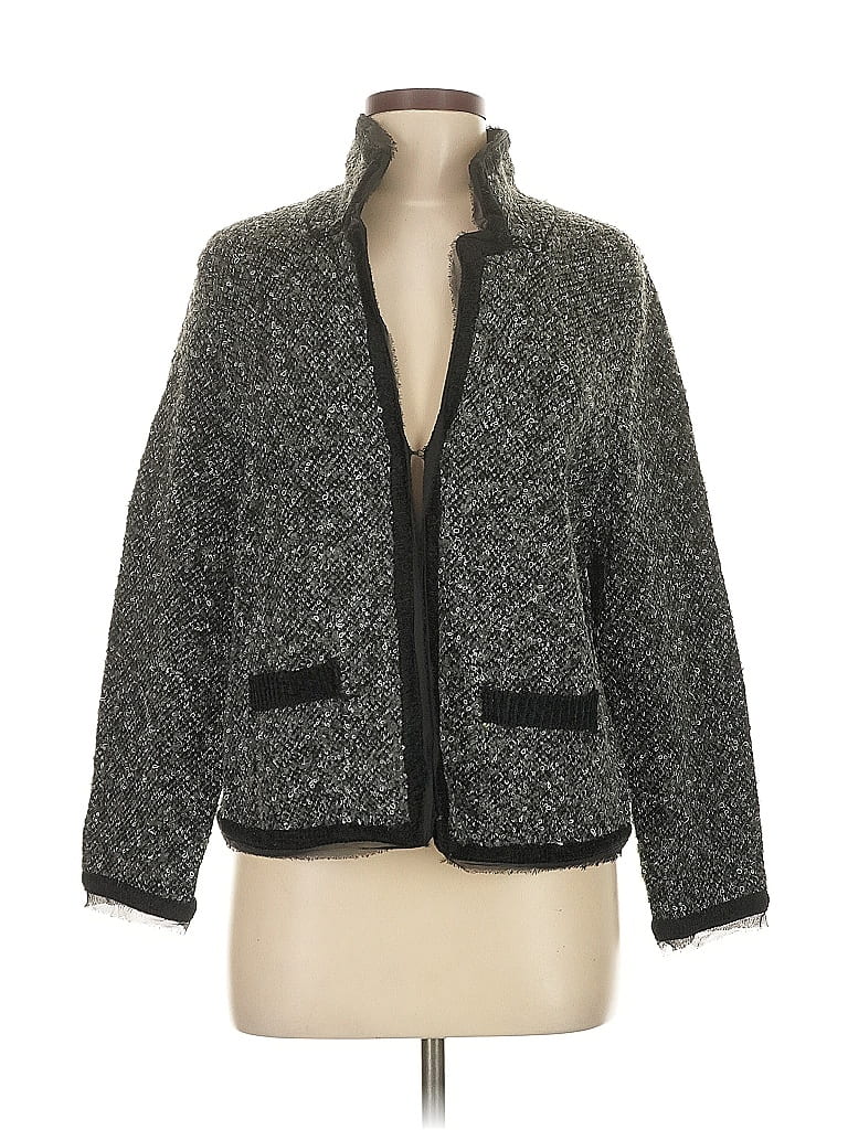 Pre-owned Apt. 9 Cardigan Sweater In Gray